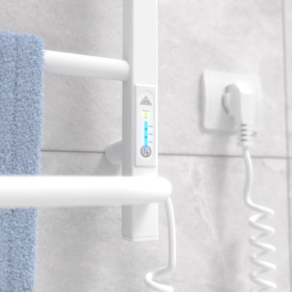 Электрическая полотенцесушилка Laris Зебра Комфорт ЧФ10 500 х 900 Е (подкл. справа) R3 | Зображення 4