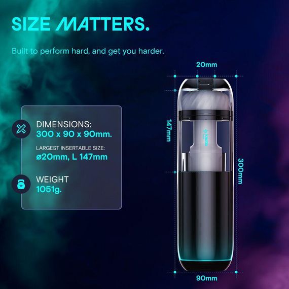 Смарт-мастурбатор Kaotik Labs The Cocoon, режим edging, пульсації, підігрів до 42 °C Sex Aura | Зображення 6