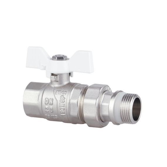 Кран кульовий "Американка" Thermo Alliance Forte 3/4" з антипротічкою прямий SF222W20 | Зображення 2