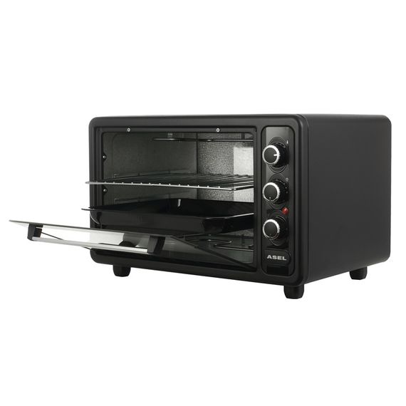 Электрическая печь ASEL AF-40-23. Цвет: черный | Зображення 2