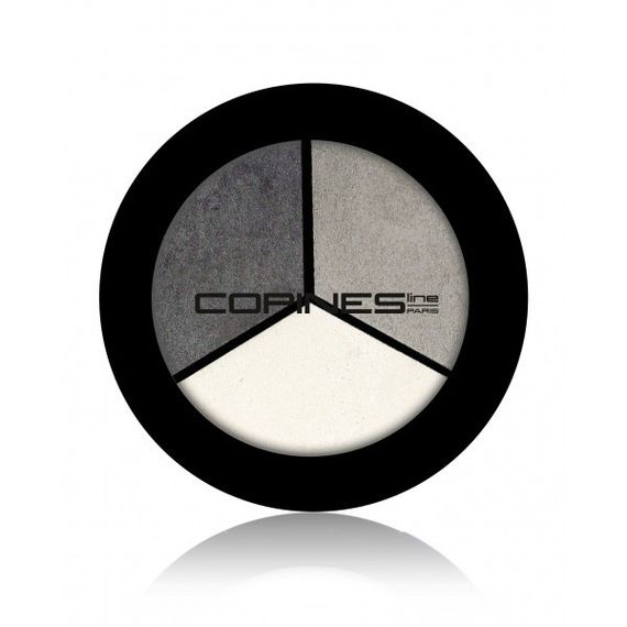 Тени для глаз Copines line Paris TRIO EYESHADOW 01 Clair de lune