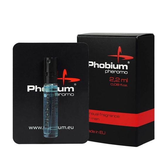 Чоловічі парфуми з феромонами - Aurora PHOBIUM Pheromo for Men, 2,2 мл