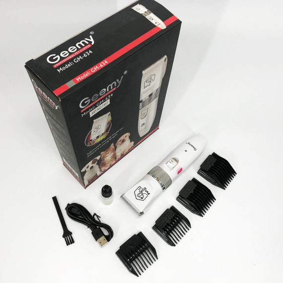 Універсальний тример для тварин Gemei GM-634, Машинка для стрижки собак будь-яка шерсть MT-69 | Зображення 9