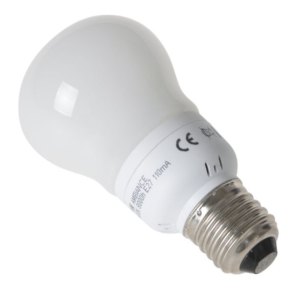 Лампа энергосберегающая 11W E27 CW G-3U Br 220V