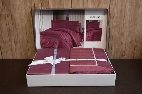 Комплект постільної білизни First Choice Deluxe Satin 200х220 Novel Line Rose | Зображення 1