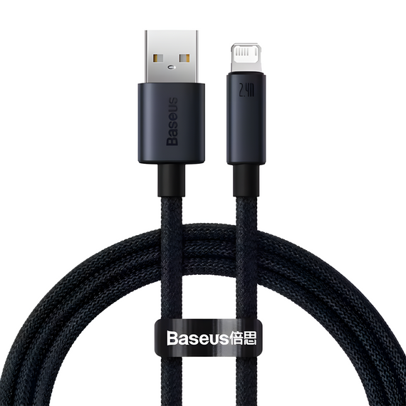 Кабель USB Baseus lightning зі швидким заряджанням 2.4 A Fast Charge 1 метр