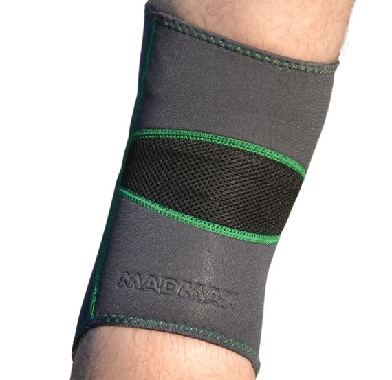 Наколінник MadMax MFA-294 Zahoprene Knee Support Dark Grey/Green (1шт.) XL | Зображення 3