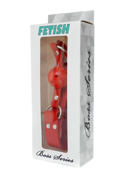 Кляп - Ball Gag Red - Fetish Boss Series | Зображення 4