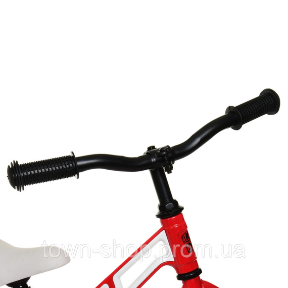 Беговел Profi Kids HUMG1207A-2 колеса 12 дюймов красно-белый | Зображення 1