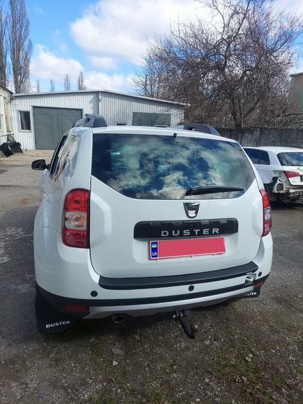 Накладка на задний бампер EuroCap (ABS) для Renault Duster 2008-2017 гг | Зображення 3