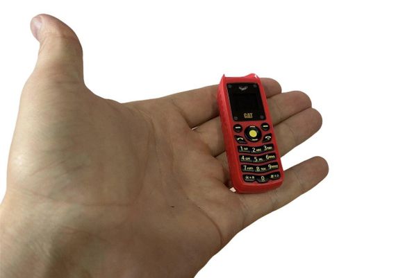 Міні мобільний телефон Gt Star CAT B25 (2 Sim) червоний | Зображення 3