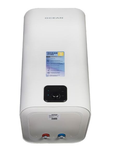 Водонагреватель Ocean CUBE 80 Л, 2,0 кВт, "мокрый" ТЭН, вертикальный, прямоугольный, белый (RZF80D-4 ET+WT) | Зображення 7