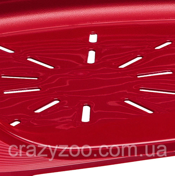 Пластиковый лежак для собак и котов Ferplast Siesta Deluxe 8 бордовый 82х59.5х25 см 70208929 | Зображення 5