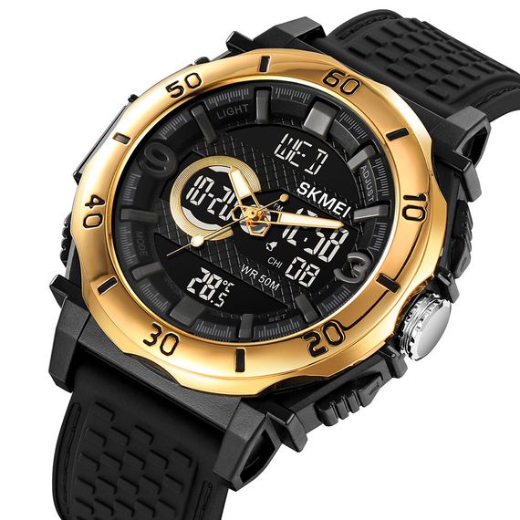 Skmei 2098GDBK Gold-Black SALE | Зображення 1