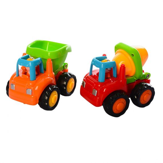 Набір іграшкових машинок Будтехніка 326m інерційні | Зображення 2