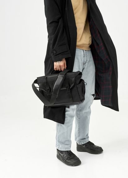 Чоловіча сумка Sambag DART Чорна 33 х 24 х 10 см (51311301m) | Зображення 2