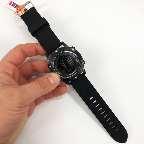 Годинник наручний чоловічий SKMEI 1762BK BLACK, Чоловічий армійський водостійкий тактичний годинник. Колір: чорний | Зображення 5