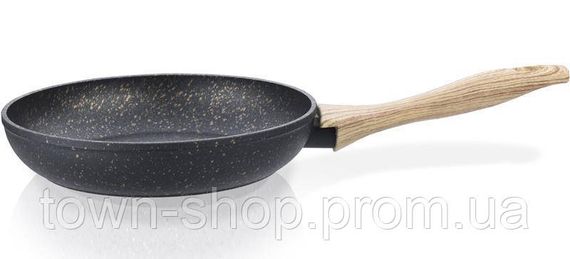 Сковорода Fissman Black Cosmic Ø28см с покрытием Platinum FN-AL-4343
