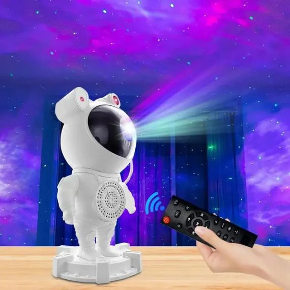 Нічник зоряне небо з пультом управління, Дитячий світильник-нічник з колонкою знижка