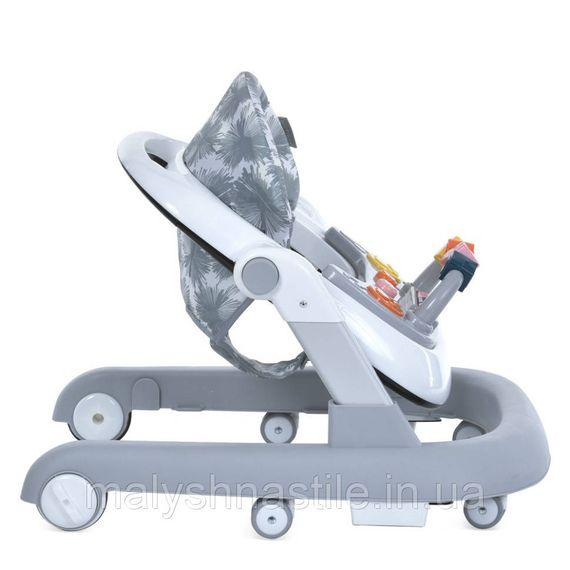 Ходунки детские MULTIWAY ME 1163 Gray световые и звуковые эффекты | Зображення 2