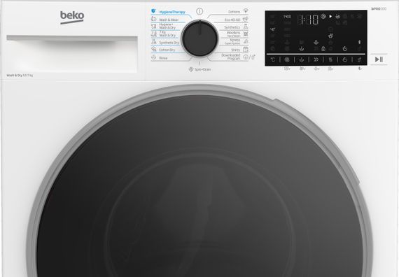 Прально-сушильна машина Beko фронтальна B5DFT510457WPB | Зображення 3