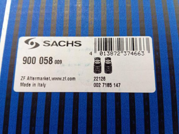 Пильники + відбійники переднього амортизатора Kangoo/Clio, SACHS (900 058) к-т (7700819237) | Зображення 1