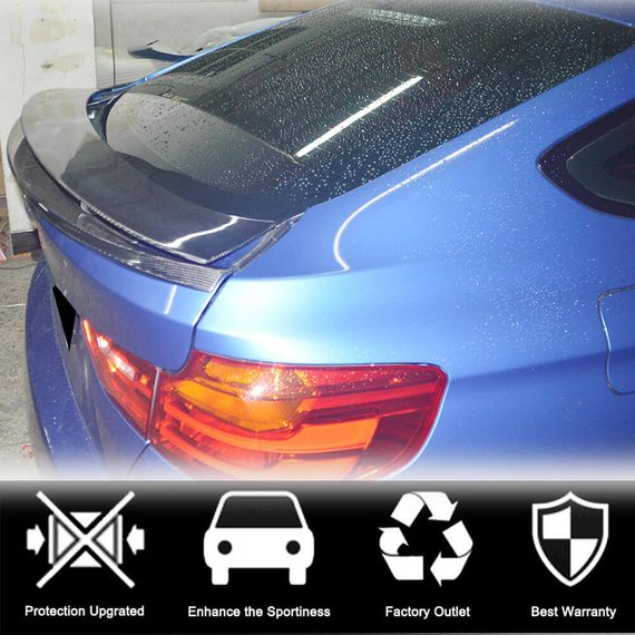 Спойлер V2 (для F34, Карбон) для BMW 3 серія F-30/31/34 2012-2019 рр | Зображення 1