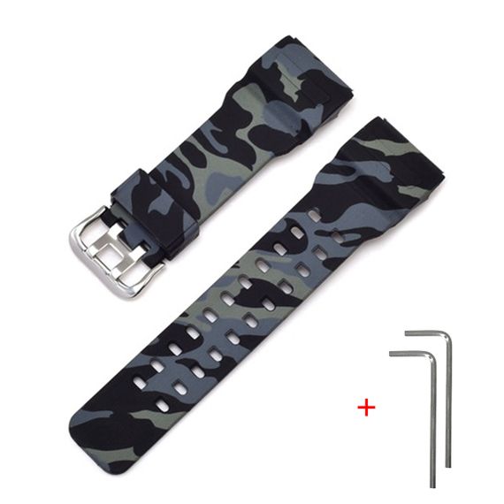 Ремешок для Годинник C2asio G-Shock GG-1000/GWG-100/GSG-100 Camo Black SI