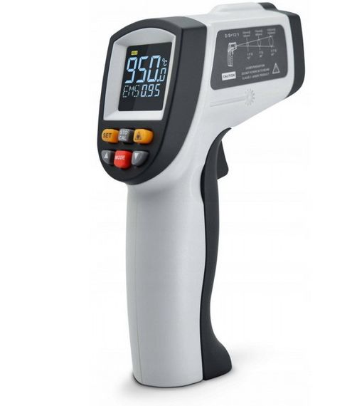 Безконтактний термометр (пірометр) — 50-950 °C BENETECH GT950 | Зображення 4