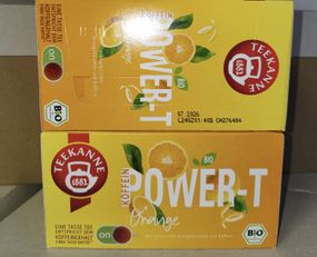 Чай в пакетах Teekanne Power-T фруктовый с апельсином 40.5г (18пак)