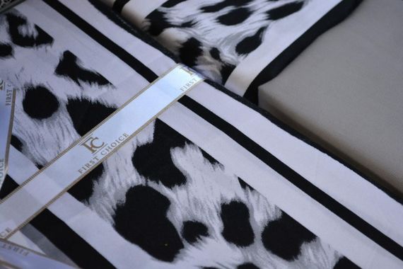 Постельное белье First Choice Cotton Satin 200х220 Leopard Black | Зображення 3