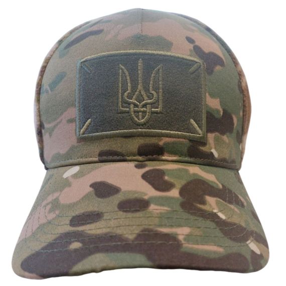 Зимова кепка на флісі герб Ranger мультикам (RA8948) | Зображення 1