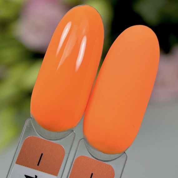 Гель-лак Crooz 34 (яскравий світло-морквяний) 8мл | Зображення 1