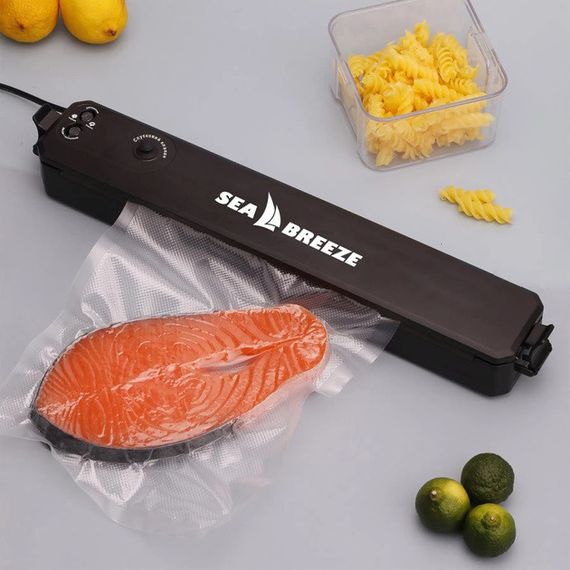 Вакууматор від мережі SeaBreeze SB-0501, Вакуумний пакувальник їжі, Пакувальник для кухні PK-38 | Зображення 5