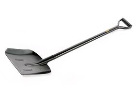 Лопата с металлической ручкой совковая 245×285×1200мм СИЛА