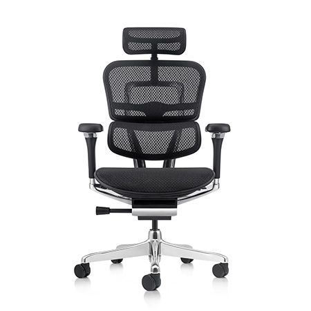 Кресло компьютерное ERGOHUMAN ELITE 2 (EHE2-AB-HAM-5D-L) BLACK | Зображення 3