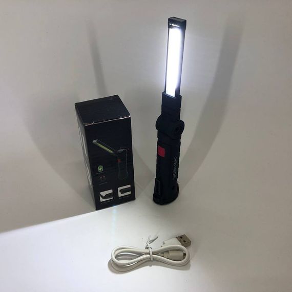 Кемпінговий переносний акумуляторний ліхтар W51-SMD+COB / Кемпінгова лампа ліхтар, PR-936 Похідний кемпінговий | Зображення 7