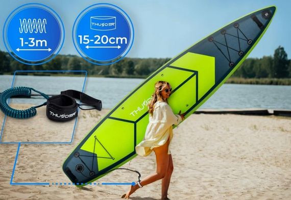 Надувна дошка SUP THUNDER VISO 365 см з веслом | Зображення 9