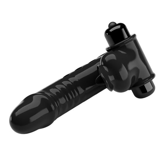Насадка на палец - Pretty Love Corbin Finger Vibrator Black Sex Aura | Зображення 3