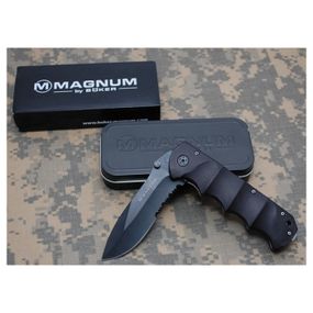 Бойовий ніж Boker Magnum Black Spear Армійський ніж Ніж складний Тактичні ножі Ножі складні кишенькові
