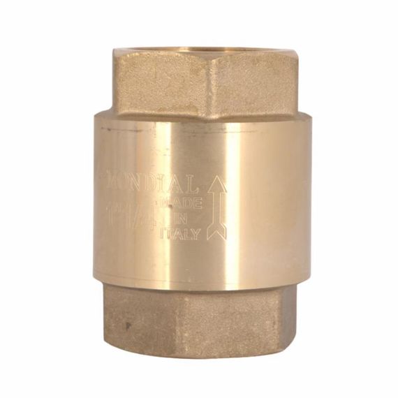 Зворотний клапан Icma з латунним штоком 1 1/4"ВВ №53