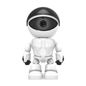 Беспроводная поворотная IP камера видеонаблюдения SV Робот 3MP Белый (sv2585), Белый