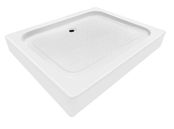 Набір Lidz Душова кабіна Wawel SC100x80.SAT.LOW.FR, прямокутна, скло Frost 5 мм + Душовий піддон Kapielka ST100x80x14 | Зображення 4