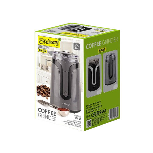 Кавомолка 150W сірий MR-450-GREY Маестро | Зображення 2