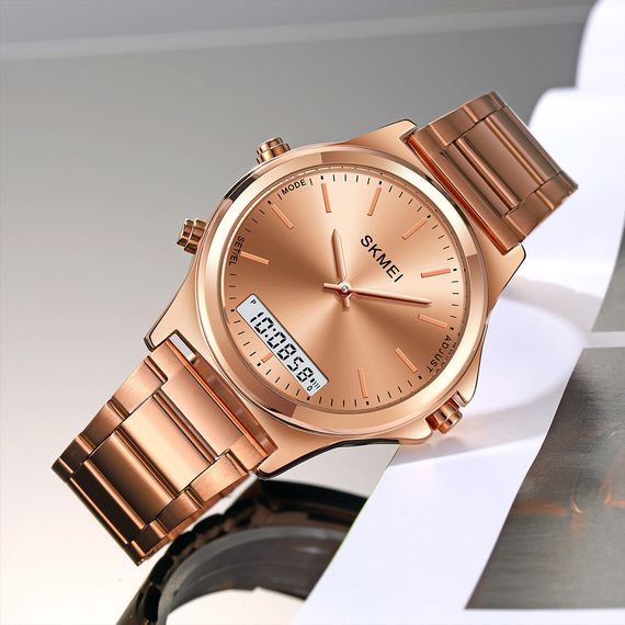 Skmei 2120RGRG Rose Gold-Rose Gold | Зображення 3