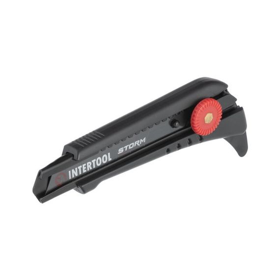 Ніж сегментний 18 мм, STORM INTERTOOL HT-0539