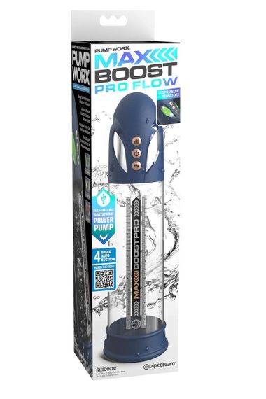 Вакуумна помпа Pipedream Pump Worx прозора, 30.6 см Sex Aura | Зображення 4