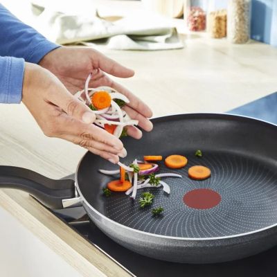 Сковорода Tefal So&apos;&apos; Light 28 см, алюміній, бакеліт, скло, чорний (H0560642_SET) | Зображення 6