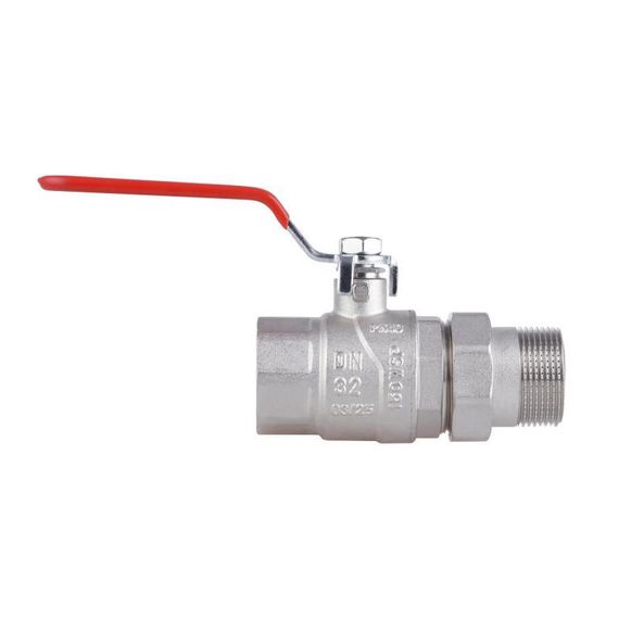 Кран кульовий "Американка" SD Forte 1" 1/4 прямий SF220W32 | Зображення 4