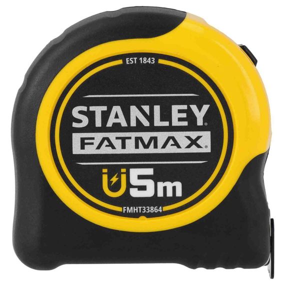 Рулетка измерительная FatMax Blade Armorдлиной 5 м, шириной 32 мм, магнитная STANLEY FMHT0-33864